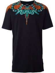 футболка с принтом змеи Marcelo Burlon County Of Milan