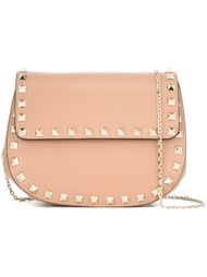 'Rockstud' foldover shoulder bag Valentino