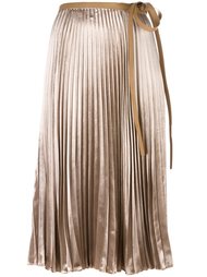 плиссированная юбка Valentino