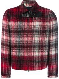buckled check bomber jacket Valentino
