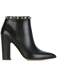 ботинки 'Rockstud' на каблуке Valentino