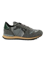 камуфляжные кроссовки 'Rockrunner' Valentino