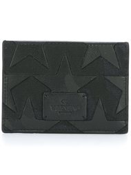 визитница с аппликацией звезд Valentino
