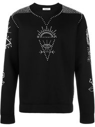 декорированная толстовка  Valentino