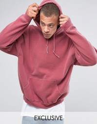 Oversize-худи Reclaimed Vintage - Розовый