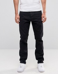 Черные прямые джинсы Weekday Common - Черный