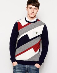 Джемпер с принтом Lyle &amp; Scott Vintage Turnberry - Синий
