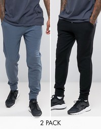 2 джоггеров скинни (синие/черные) ASOS - СКИДКА 17 - Мульти
