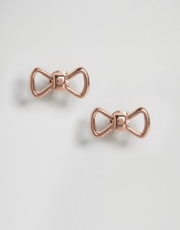 Серьги-бантики Ted Baker - Золотой