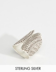 Серебряное кольцо с гравировкой Nylon - Серебряный