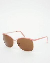 Солнцезащитные очки в стиле ретро AJ Morgan - Розовый