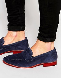 Замшевые пенни-лоферы KG By Kurt Geiger Darley - Синий