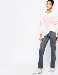 Трикотажные штаны Wildfox Couture Love - Черный