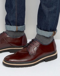 Блестящие дерби Ted Baker Oktibr - Красный