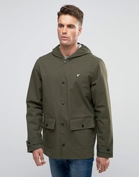 Зеленое пальто‑дождевик с 2 карманами Lyle &amp; Scott - Зеленый