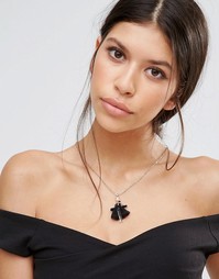 Ожерелье с подвеской‑балериной Ted Baker Carabel - Золотой