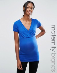 Топ для кормления Mamalicious Maternity - Синий Mama.Licious