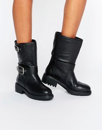 Байкерские сапоги ALDO Billi - Черный