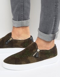 Кроссовки-слипоны KG Kurt Geiger Andy - Зеленый