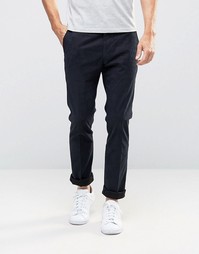 Темно-синие брюки слим Paul Smith - Темно-синий
