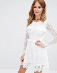 Кружевное платье Millie Mackintosh - Белый
