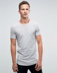 Длинная футболка Jack &amp; Jones Premium - Серый