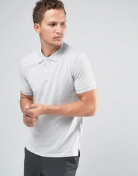 Футболка-поло классического кроя Celio - Серый
