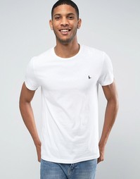 Белая футболка классического кроя Jack Wills - Белый