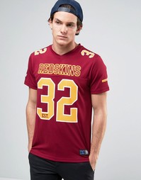 Сетчатая футболка Majestic Redskins - Красный