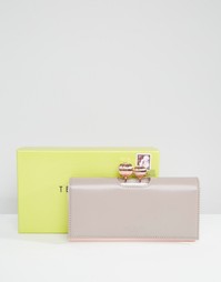 Кошелек пастельной расцветки в стиле колор блок Ted Baker Matinee - Фиолетовый
