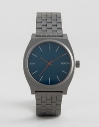 Часы Nixon Timberlne Summit Time Teller - Серебряный