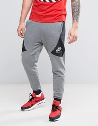 Серые джоггеры скинни Nike International 802486-091 - Серый
