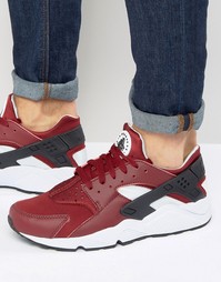 Красные кроссовки Nike Air Huarache Run 318429-603 - Красный