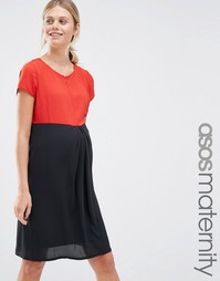 Платье для кормящих мам 2 в 1 Mamalicious - Мульти Mama.Licious