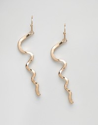 Серьги Pieces Diana - Золотой