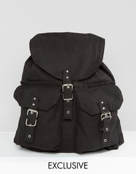 Черный рюкзак Reclaimed Vintage - Черный