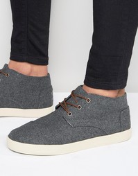 Шерстяные кеды Toms Paso - Серый
