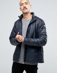 Темно-синяя дутая куртка Fjallraven Keb - Темно-синий