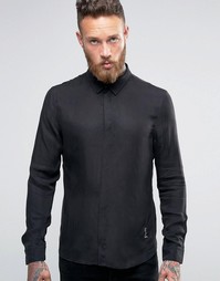 Строгая рубашка из купро Religion - Черный