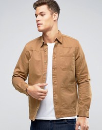 Кожаная куртка Burton Menswear - Stone