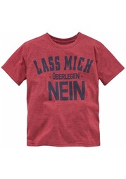 Футболка "LASS MICH -ÜBERLEGEN- NEIN"