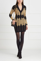 Платье с люрексом Balmain
