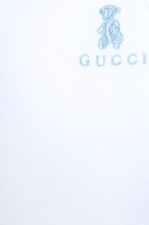 Комплект из шапки, слюнявчика и двух песочников Gucci Children