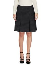 Юбка до колена JIL Sander Navy