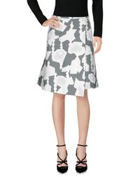 Юбка до колена JIL Sander Navy