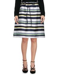 Юбка до колена JIL Sander Navy