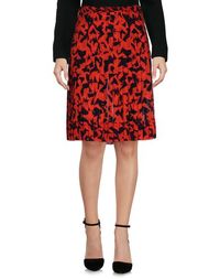 Юбка до колена JIL Sander Navy