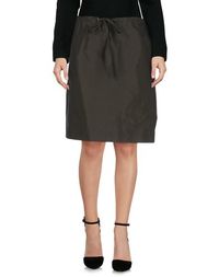 Юбка до колена JIL Sander Navy