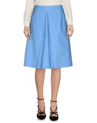 Юбка до колена JIL Sander Navy