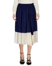 Юбка длиной 3/4 JIL Sander Navy